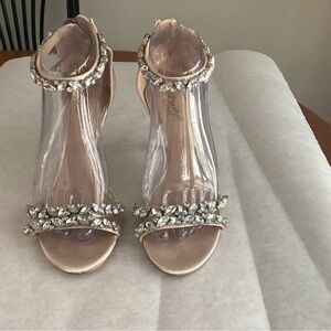 Crystal-Embellished Women's Heels